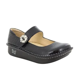 Alegria Paloma Black Embossed Rose