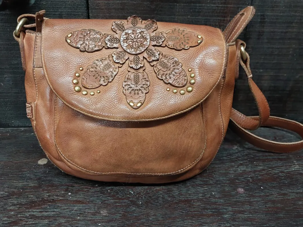 Art N Vintage Cora Crossbody Tan Bag