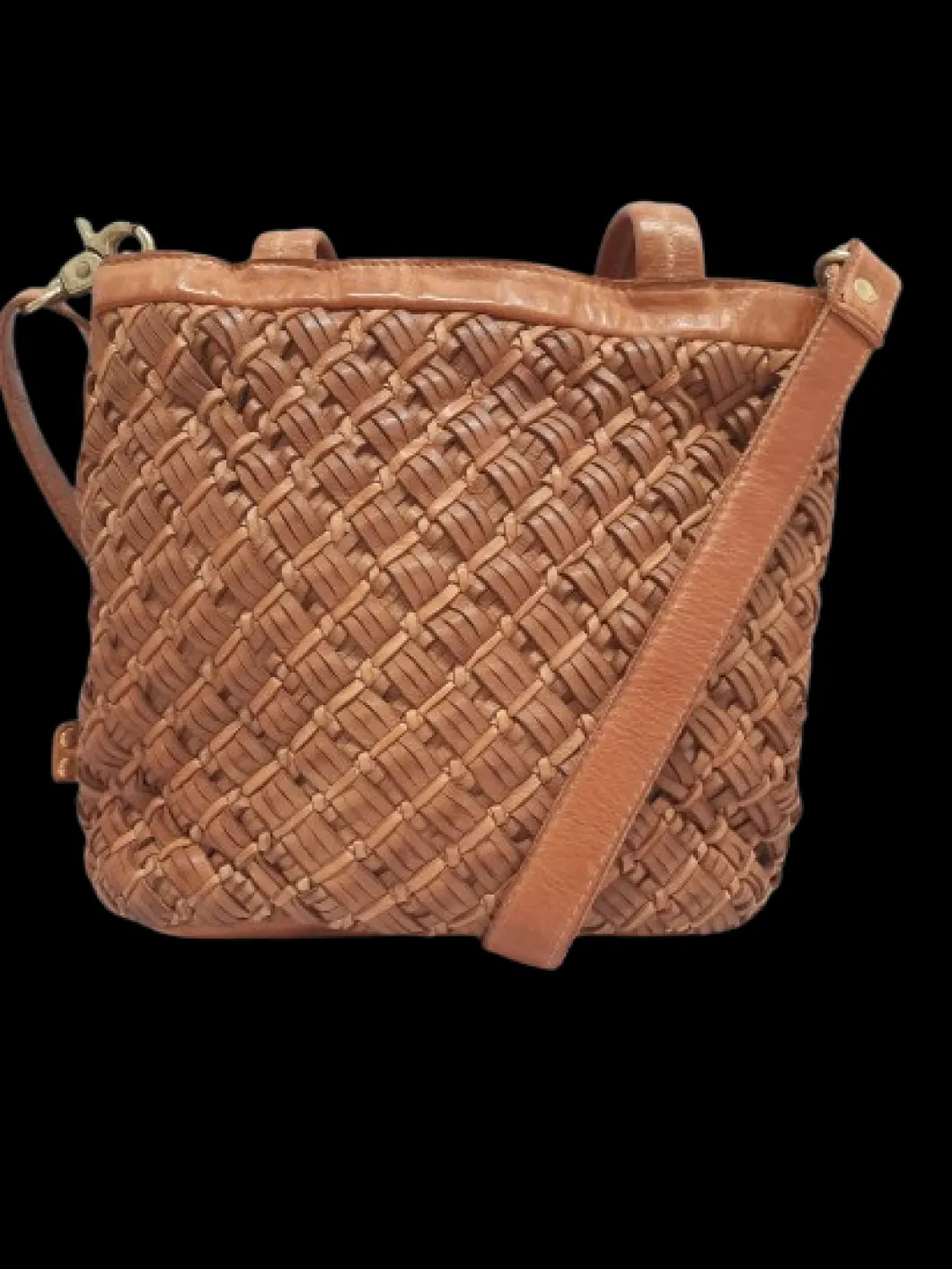 Art N Vintage Lucy Bucket Honey Shoulder Bag
