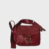 Art N Vintage Lucy Foldover Shiraz Shoulder Bag
