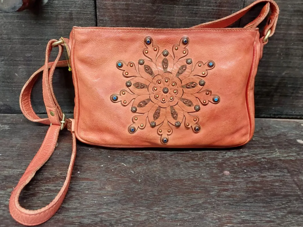 Art N Vintage Wallis Crossbody Rust Bag