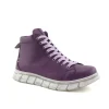 Cabello Uki Twin Zip Boot Purple
