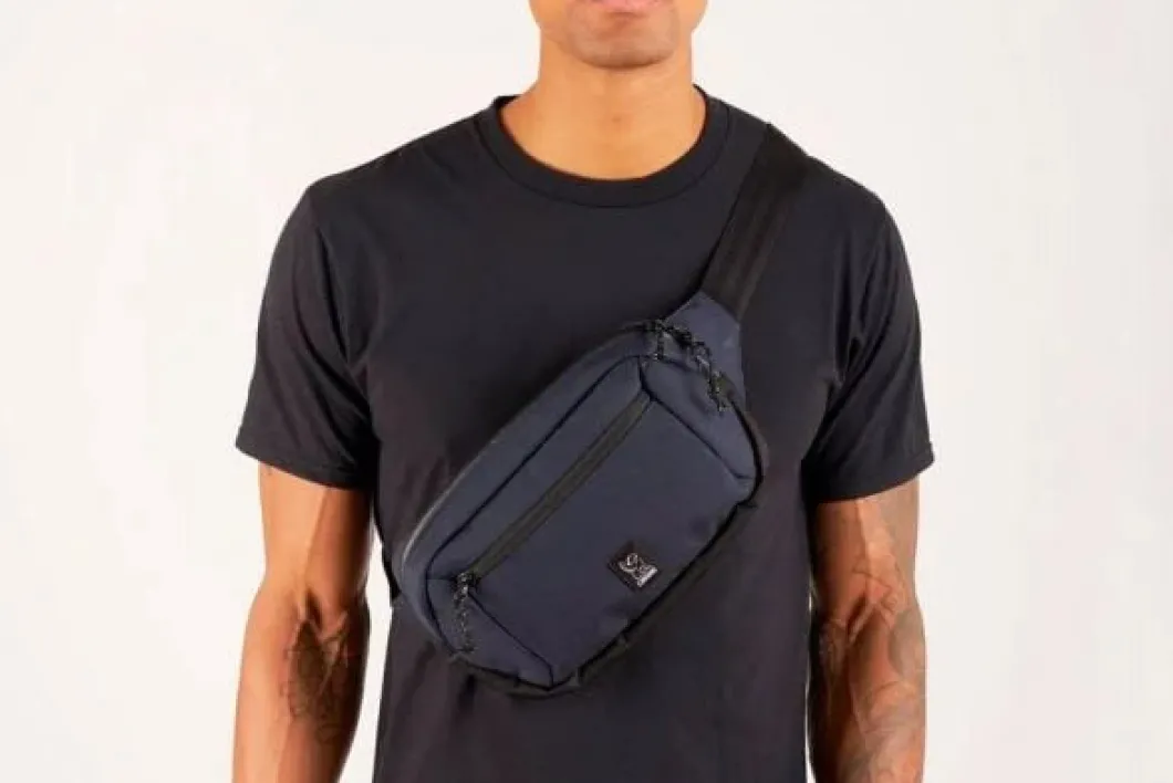 Chrome Ziptop Waistpack Amber Tritone