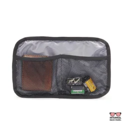 Chrome Ziptop Waistpack Black