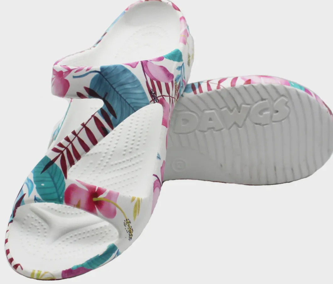 Dawgs Z Sandal Hibiscus