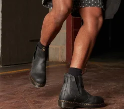 Dr Martens 2976 ALT Zip Chelsea Black Boot