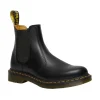 Dr Martens 2976 Chelsea Black Yellow Stitch