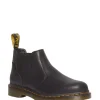 Dr Martens 2976 Low Crop Chelsea Boot Black AR Rogue