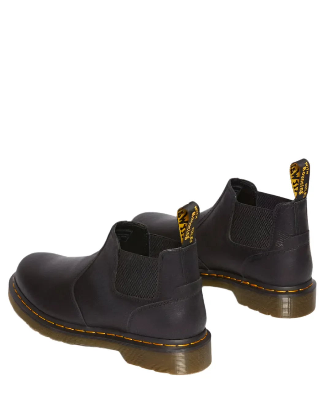 Dr Martens 2976 Low Crop Chelsea Boot Black AR Rogue