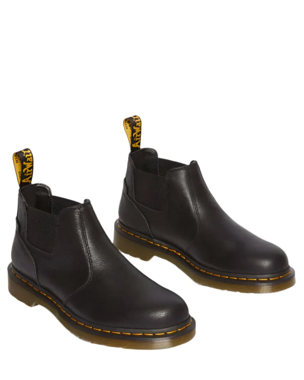 Dr Martens 2976 Low Crop Chelsea Boot Black AR Rogue