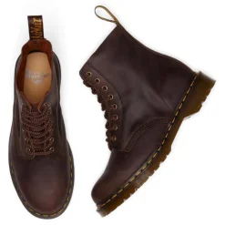 Dr Martens 1460 Pascal 8 Eye Chestnut Brown Waxed