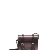Dr Martens 7" Satchel Rub Off Black Fondant Pink Two Tone Rub Off
