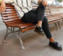 Dr Martens Adrian YS Tassel Loafer Black Smooth