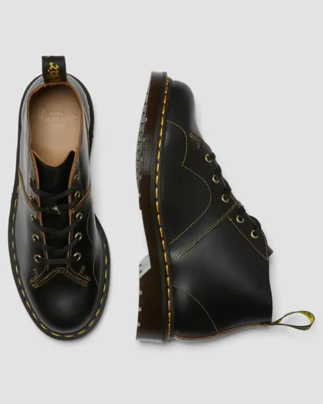 Dr Martens Church Monkey Boot Dark Brown Crazy Horse