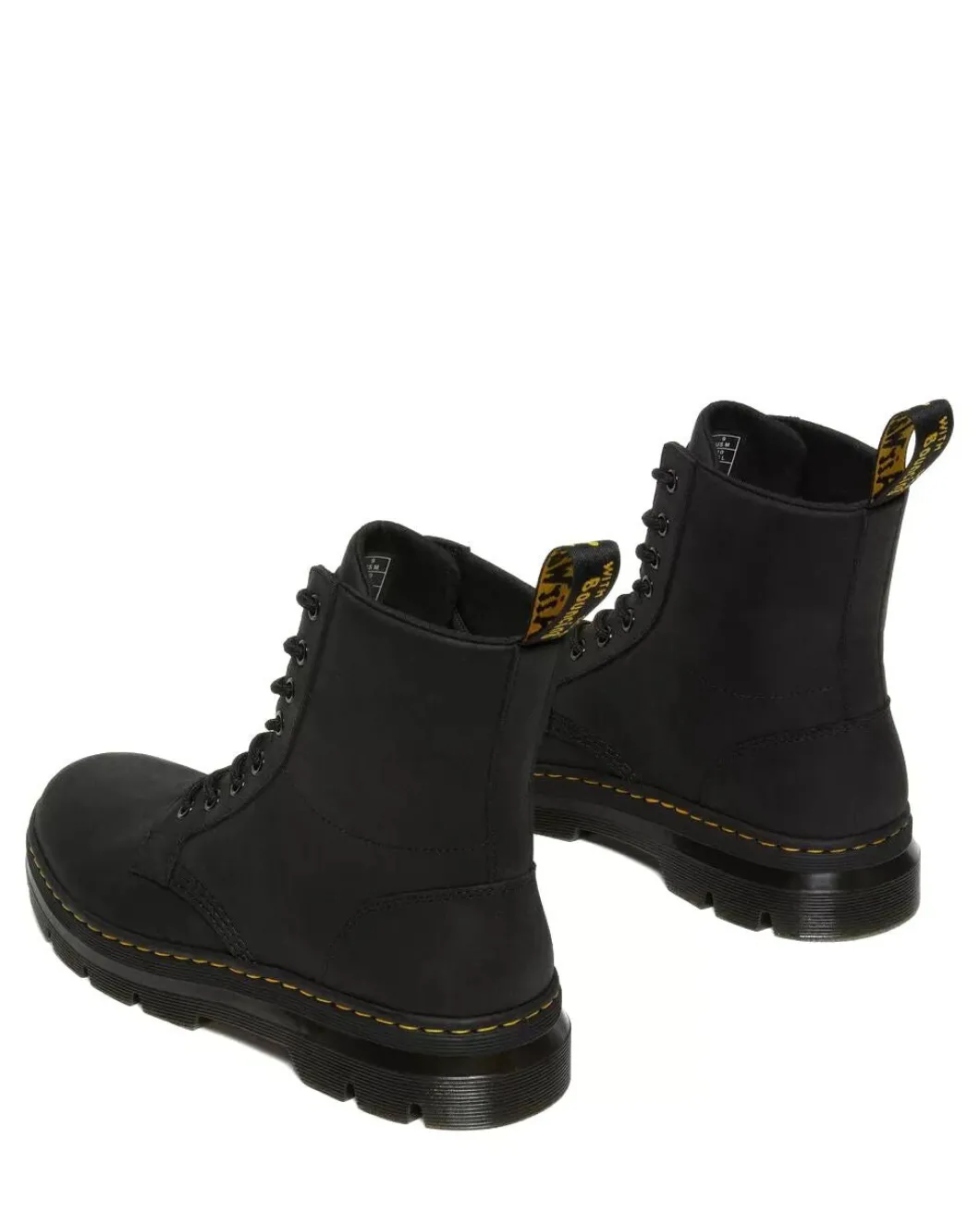 Dr Martens Combs Leather Black Wyoming
