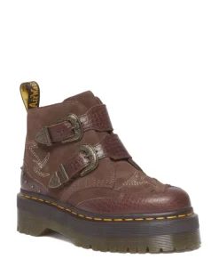 Dr Martens Devon GA 2 Strap Boot Dark Brown