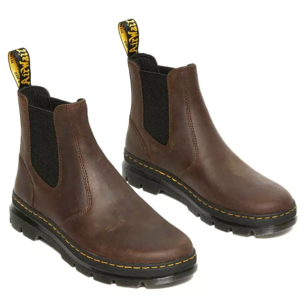 Dr Martens Embury Leather Chelsea Gaucho Crazy Horse Boot
