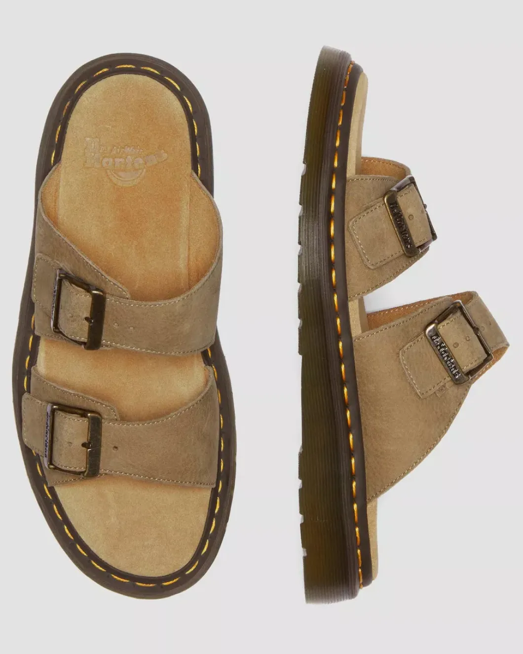 Dr Martens Josef Slide Savannah Tan