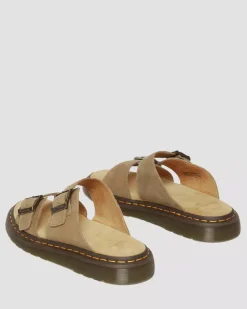 Dr Martens Josef Slide Savannah Tan
