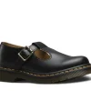 Dr Martens Polley T-Bar Black Smooth