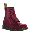 Dr Martens Vegan 1460 Pascal 8 Eye Cherry Boot Red Velvet