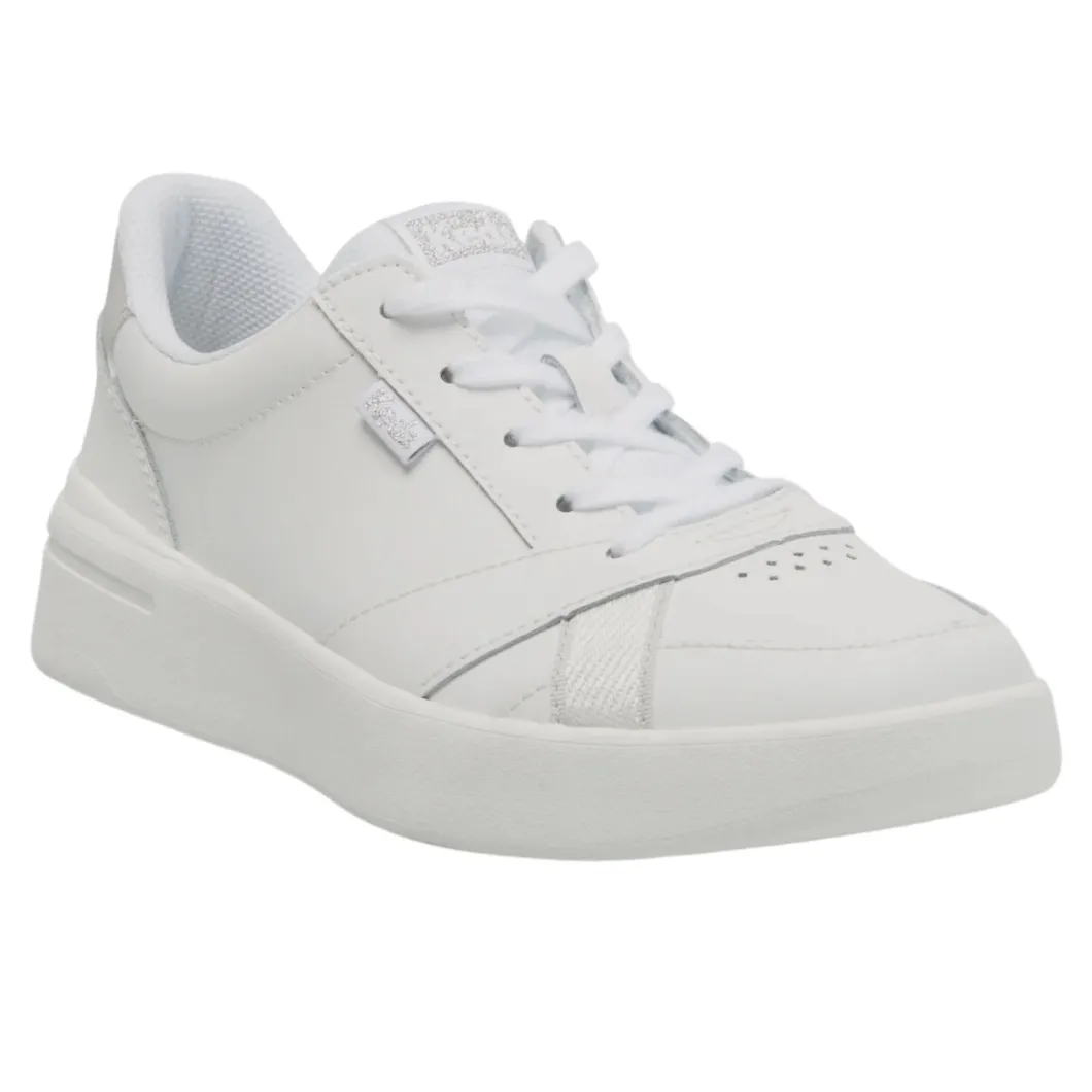Keds The Court Leather White Sneaker