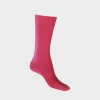 Lafitte Hot Pink Pure Cotton Socks