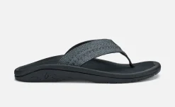 Olukai Hokua Mesh Mens Dark Shadow