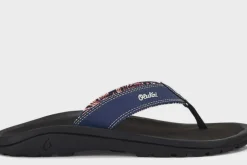 Olukai Ohana Mens Navy Onyx
