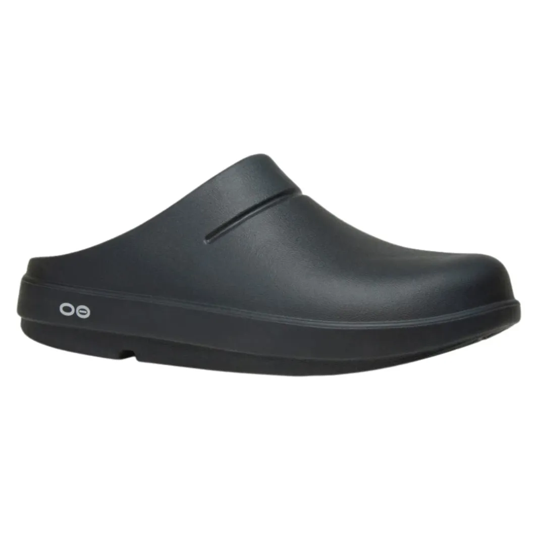 OOFOS Womens OOCLOOG Clog Black