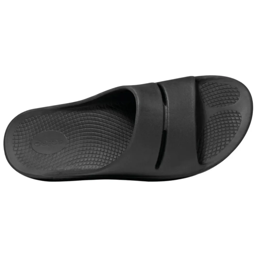 OOFOS Mens Ooahh Slide Black