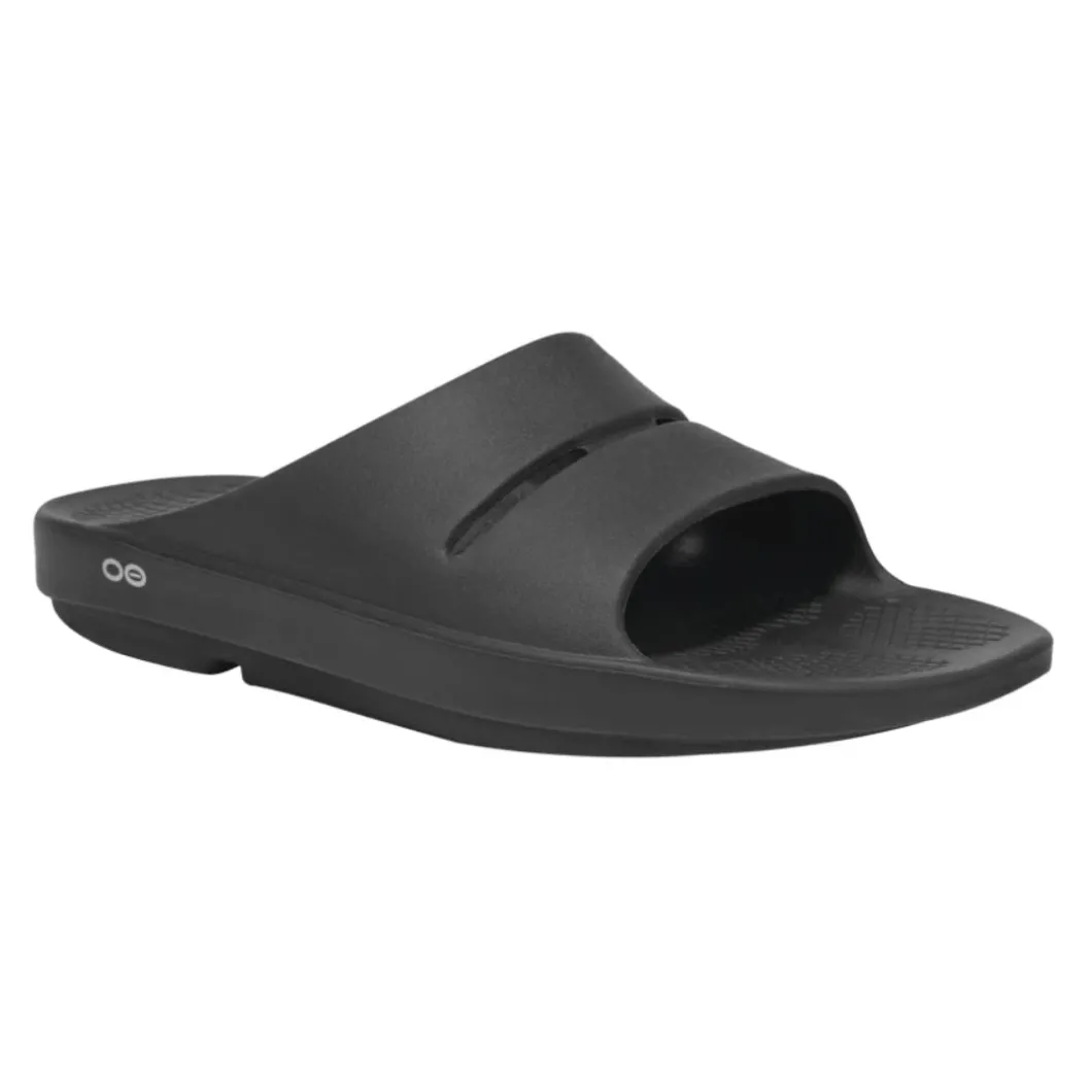 OOFOS Womens Ooahh Slide Black
