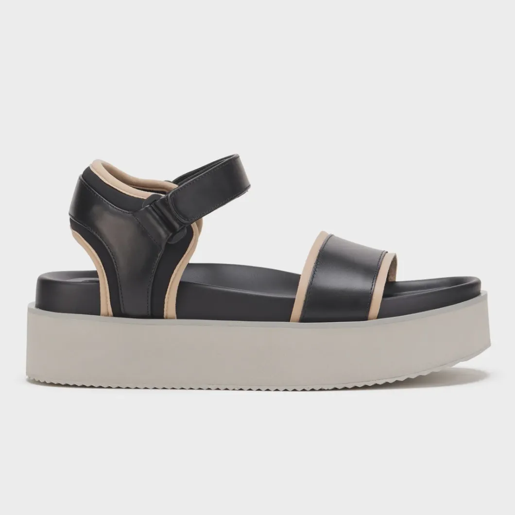 Rollie Ace Sandal Black Latte