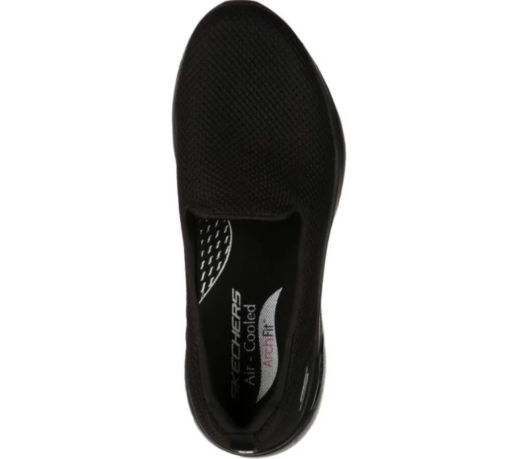 Skechers Go Walk Arch Fit Grateful Womens Black