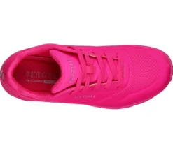 Skechers UNO Night Shades Hot Pink