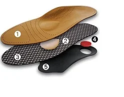 Tacco/Saphir Leather Anatomic Full Insole