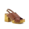 Vayah Phoebe Cuero Heeled Sandal