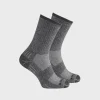 Wrightsock Silver Escape Crew Socks Black Twist