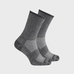 Wrightsock Silver Escape Crew Socks Black Twist